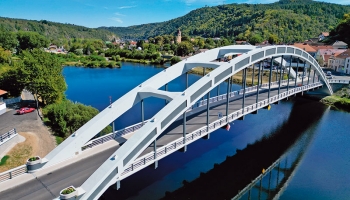 TAQ provedla rekonstrukci mostu Dr. Edvarda Beneše ve Štěchovicích