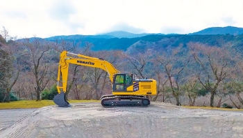 Značka Komatsu představila zcela novou generaci rypadel